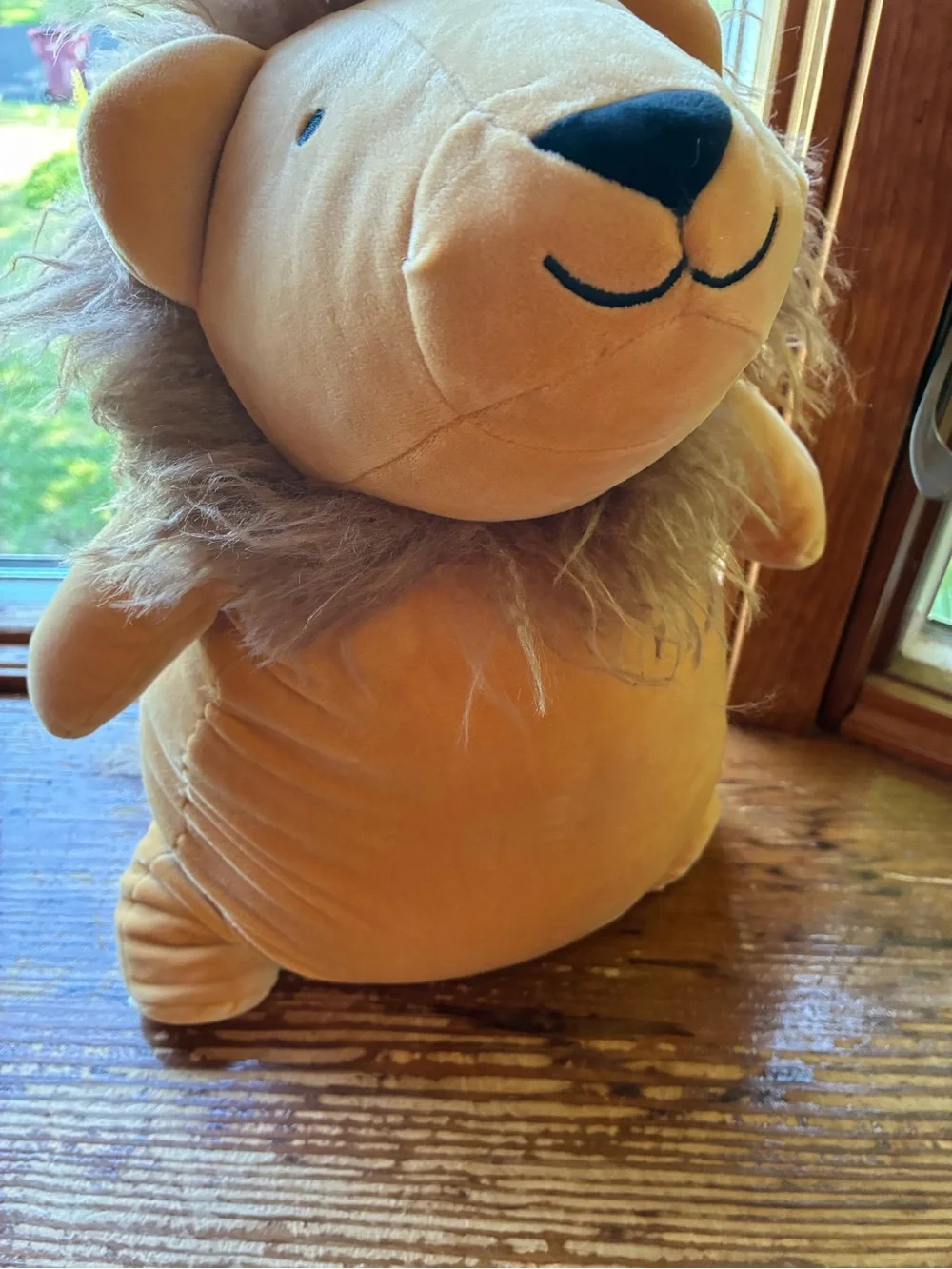 Pillow fort weighted Lion friend sensory plush animal
